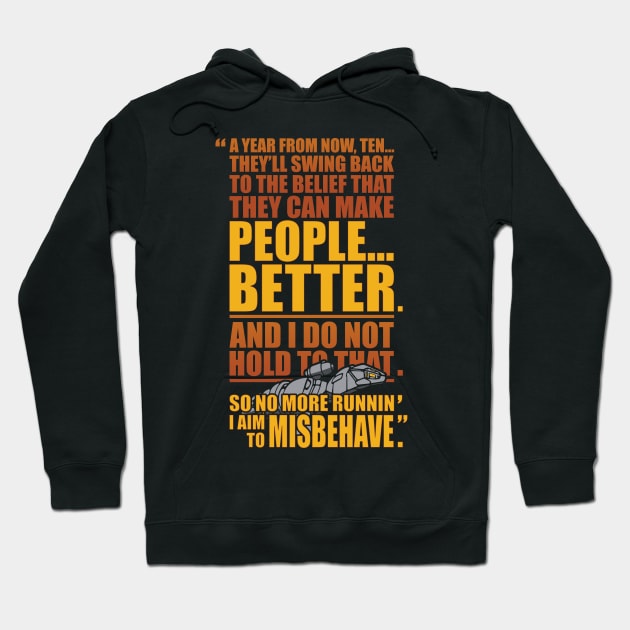 Make People Better Hoodie by bigdamnbrowncoats